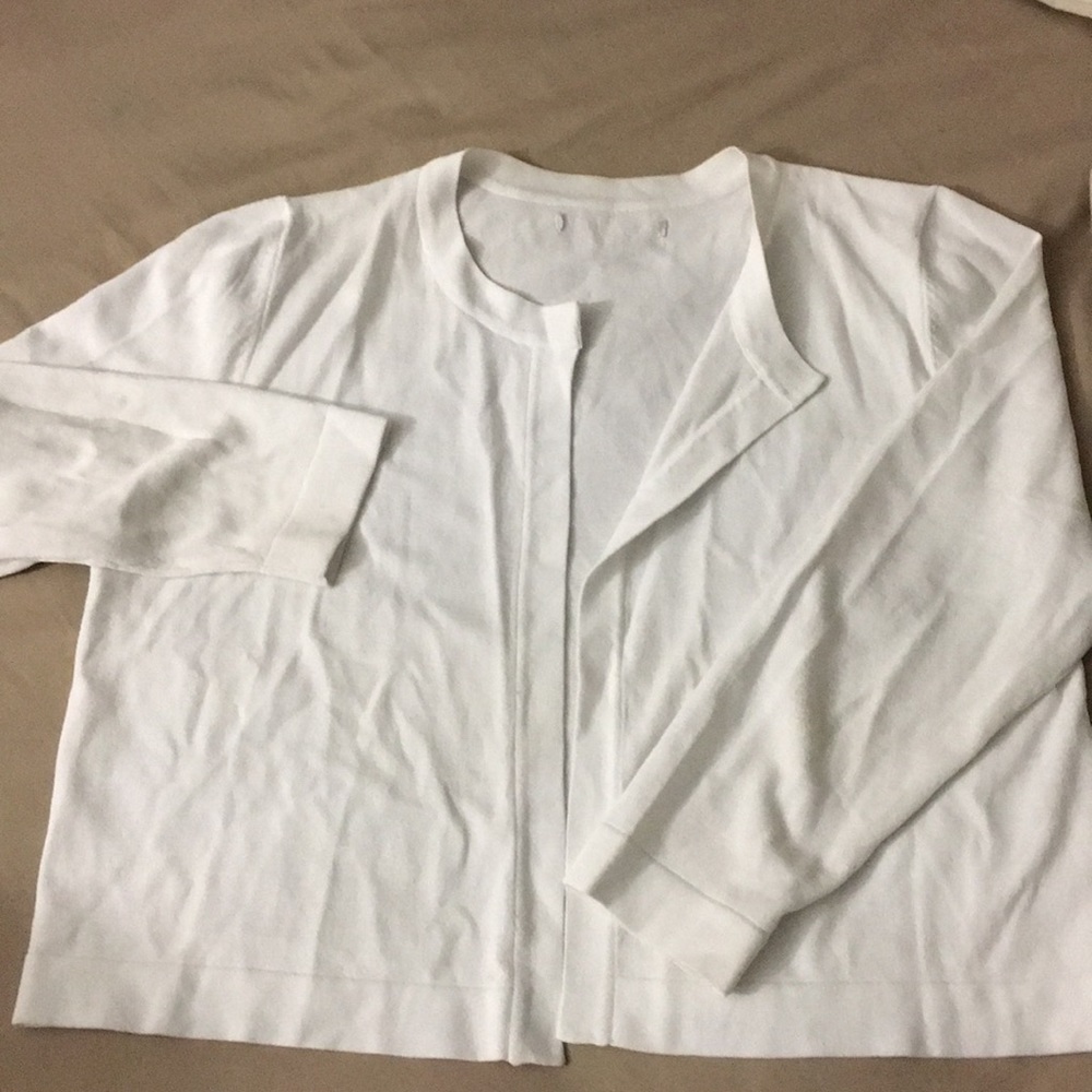 White Cardigan
